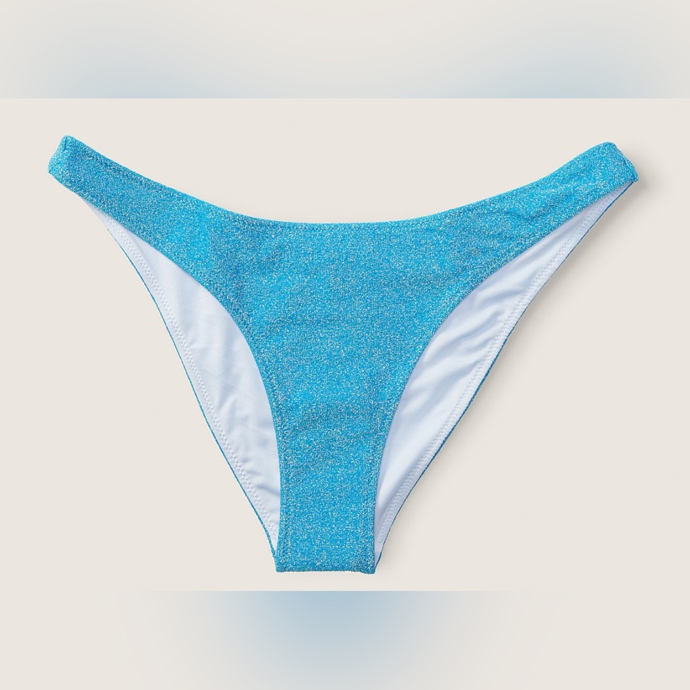 NWT Victoria’s Secret Pink Shimmer Brazilian Bikini Bottom